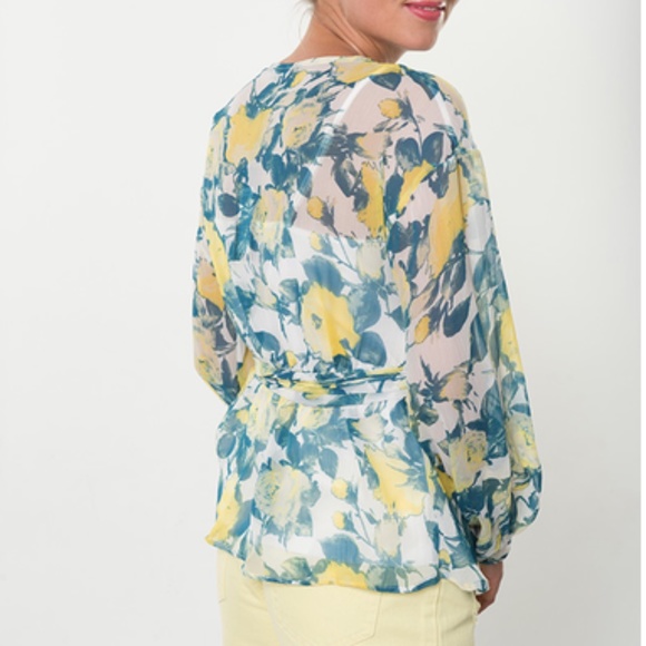 Vero Moda Wrap-Around Blouse - Picture 2 of 6